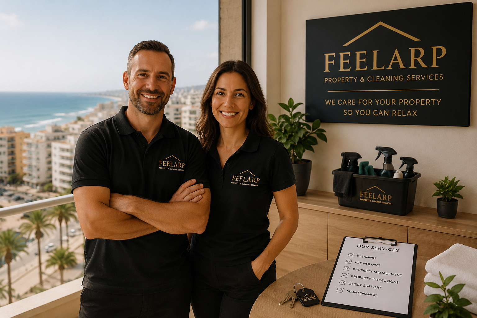 FEELARP property management and cleaning team in Torrevieja